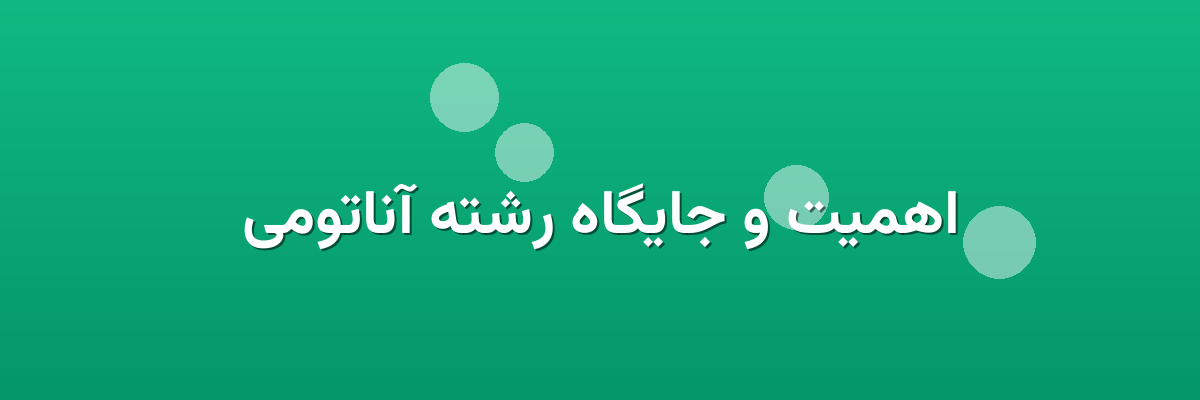 اهمیت و جایگاه رشته آناتومی اهمیت و جایگاه رشته آناتومی