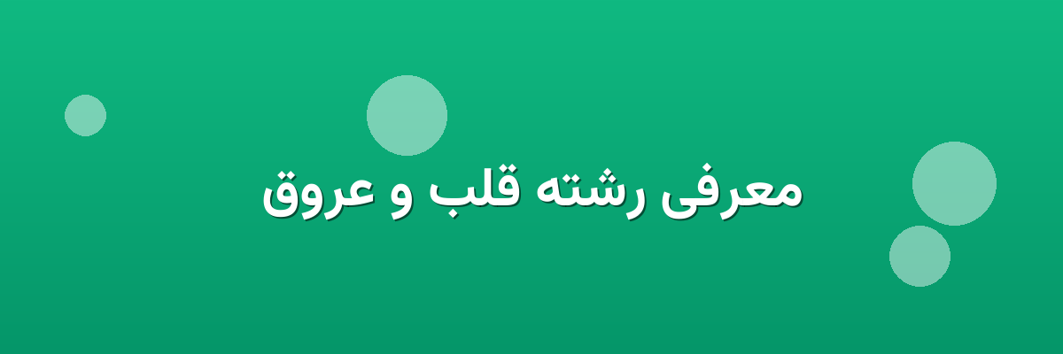 معرفی رشته قلب و عروق معرفی رشته قلب و عروق